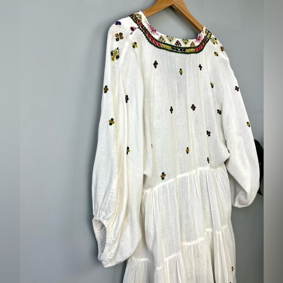 Free People Light It Up Embroidered Tunic Dress - Picture 8 of 14